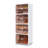 Shoe Rack,Expandable Multi-Functional Shoe Cabinet with Door-1073430622