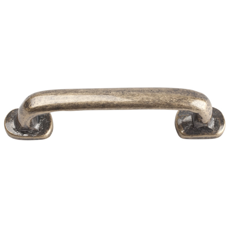 Distressed 5 1/16" Center to Center Bar pull, Champagne, 3"