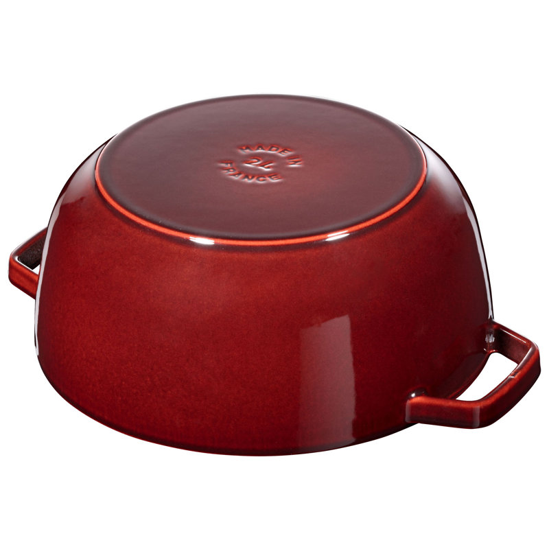 Cast Iron 3.8-qt Essential French Dutch Oven, Grenadine