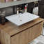 Ruarie Bathroom Vanity Unit with Ceramic Washbasin 100cm-906079688