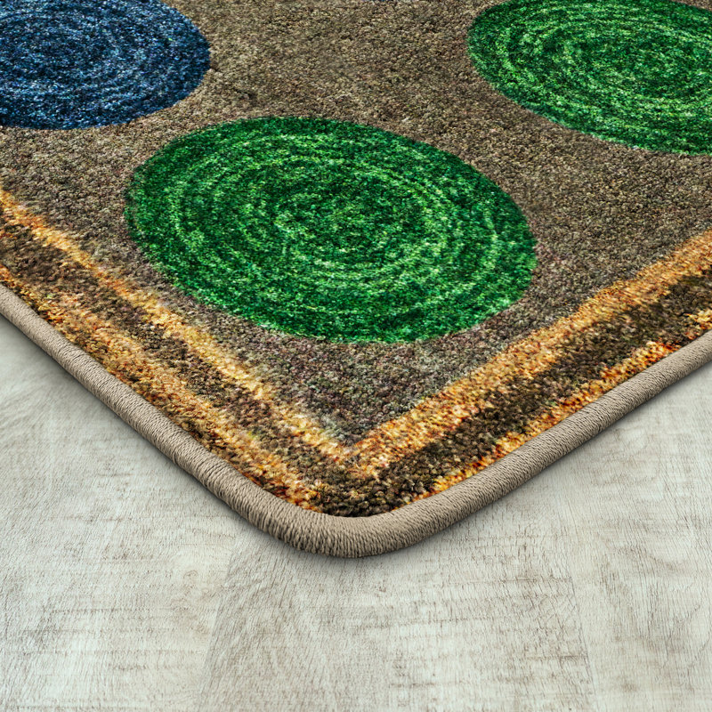 Mindful Seating by Joy Carpets Area Rug, Rectangle 5'4" x 7'8"