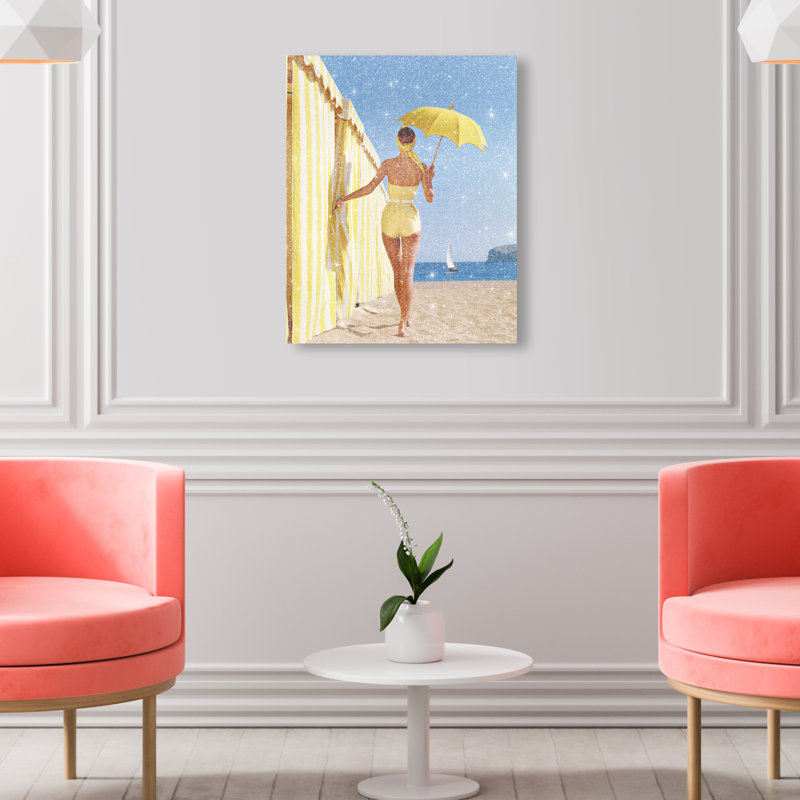 Vogue Cabana II Print by Oliver Gal, 36"H x 45"W, Gallery Wrapped