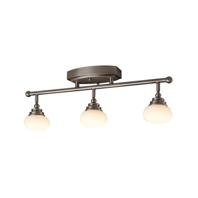 Ensemble de rail d'éclairage 24 po 3 lumières
