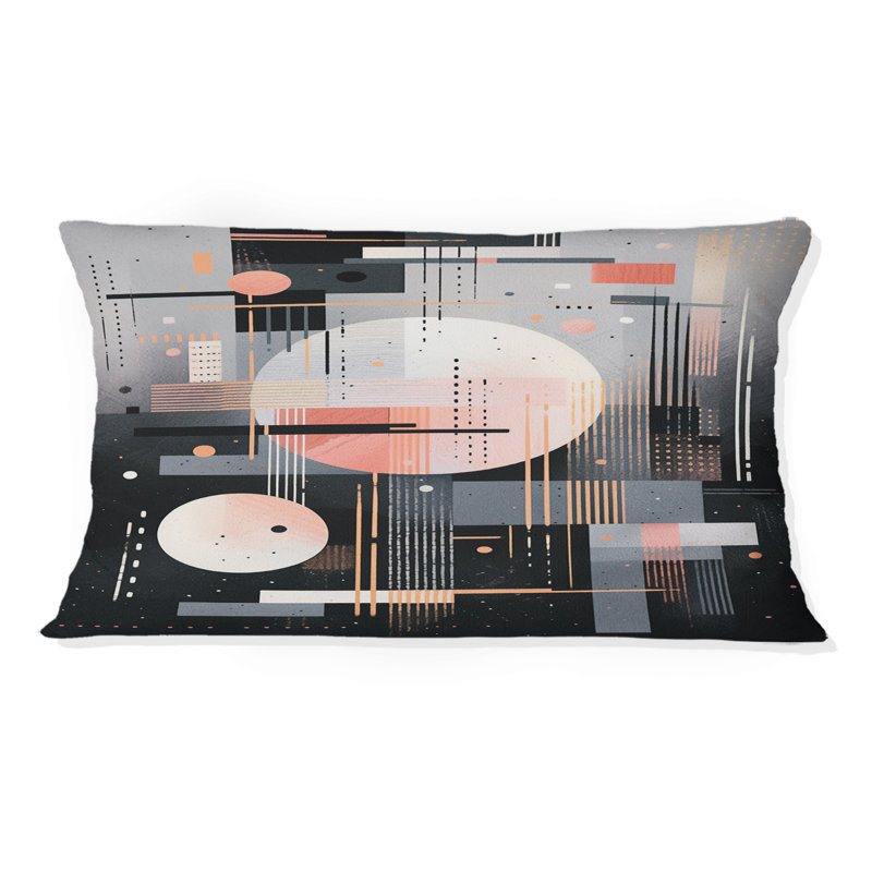 Coussin Peach Grey
