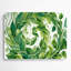 Légumes, eau, épinards, matin, gloire, art mural en métal vert-1203963036