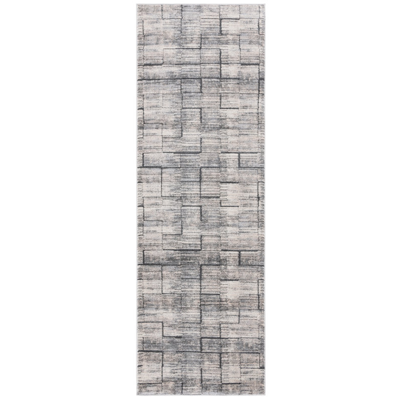Whisper Performance Abstract Rug, Runner 2'6" x 8'