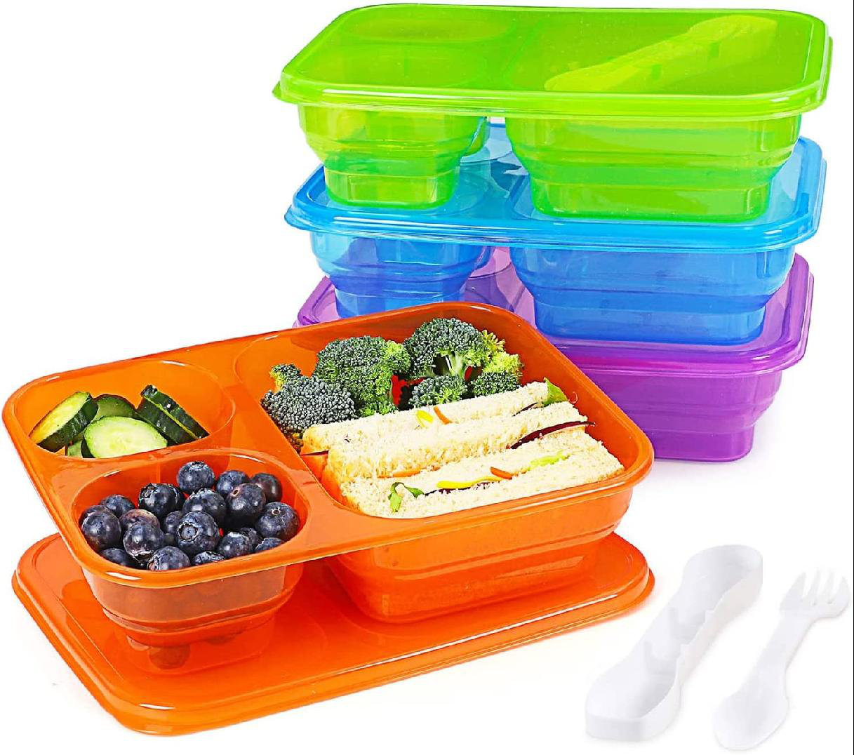 Bumbalough 4 Container Food Storage Set (Set of 4) Prep & Savour