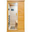 Chantrey Single Room Infrared Sauna with Hemlock Wood
