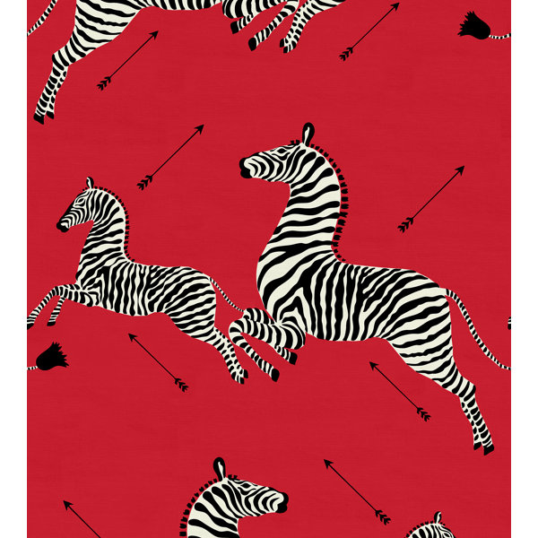 THSc Zebras Fabric | Wayfair