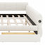 Structure de lit plateforme fonctionnelle avec ports USB et tiroirs de rangement pratiques-228700274