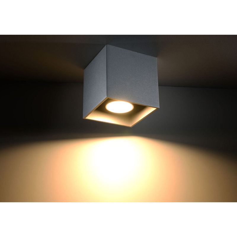 Siena Flush Mount, Grey