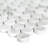 Carrara White Round 12 in. x 12 in. Honed Marble Mosaic Floor and Wall Tile