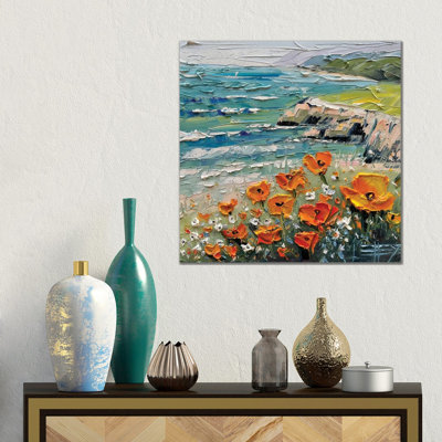 Coastal Gaze, California - Wall Art Print - Wrapped Canvas