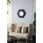 Versatile Hexagonal Mirror With Sturdy Wood Frame, Perfect For Enhancing Any Room's Decor And Functionality