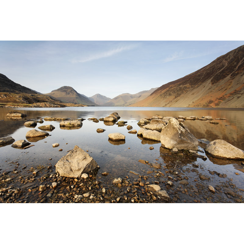 Wast Water by Dchadwick - Wrapped Canvas Print, 51cm H x 76cm W x 3.8cm D