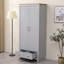 Musani 2 Door Manufactured Wood Wardrobe