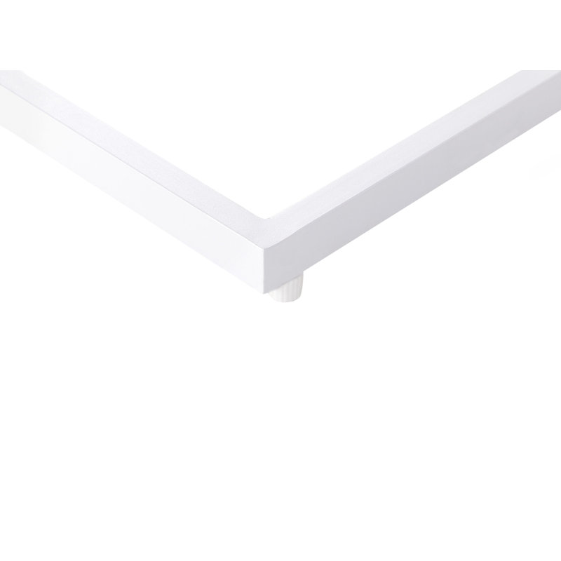 Garden Table Engineered Wood White MESSINA