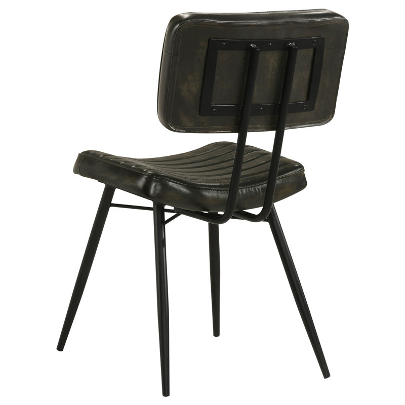 Chaise de salle à manger rembourrée Molly Espresso (ensemble de 2)