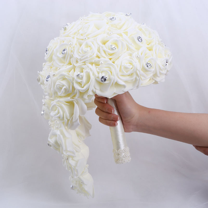 Bouquet de mariage, Beige