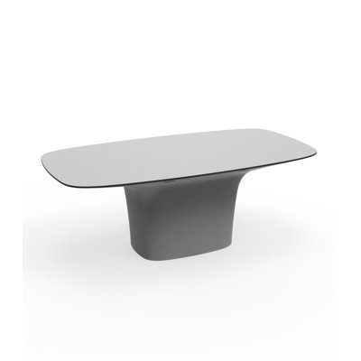 UFO 77.75" Pedestal Dining Table