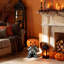 Tabouret 14,5 po H Halloween