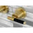 Kingston Brass Kaiser Two-Handle Wall Mount Bathroom Faucet-50761183
