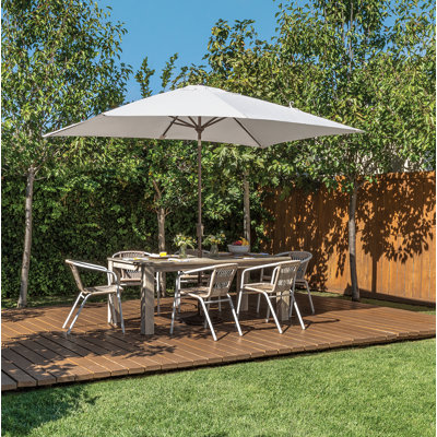 Launceston 78'' x 120'' Rectangular Market Umbrella