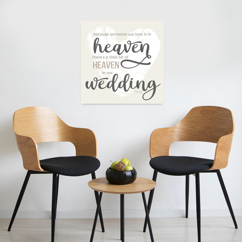Heaven In Our Wedding, art contemporain, H 24 po x l 24 po