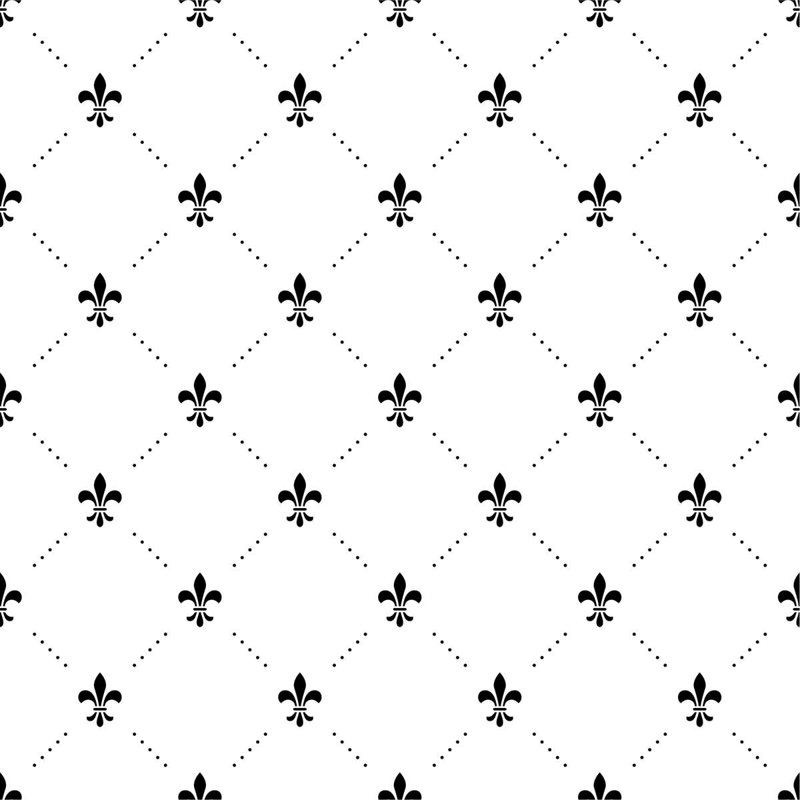 Rouleau de papier peint adhésif Houchens Little Lily L 8,5 pi x l 24 po