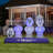 Musical Lightshow Haunted Mansion Scene Inflatable