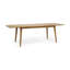 Table de salle à manger d'extérieur en bois d'acacia extensible, teck-1081261204