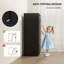 HOMCOM Chest of Drawers 5-Drawer Organiser 80 x 39 x 115 cm Black