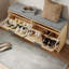 8 Pair Shoe Storage Bench