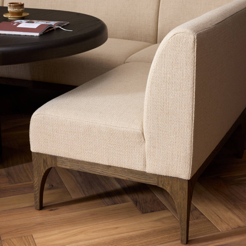 Banquette de salle à manger Ellington, 34.25"H x 118.25"W x 68.5"D