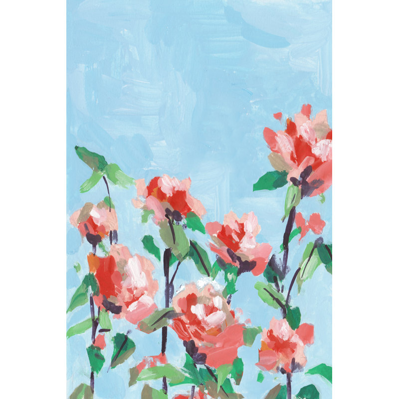 Rose Garden Sky II by Melissa Wang - Wrapped Canvas Print, 122 cm H x 81 cm W