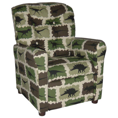 Kids 13.5'' Recliner and Ottoman