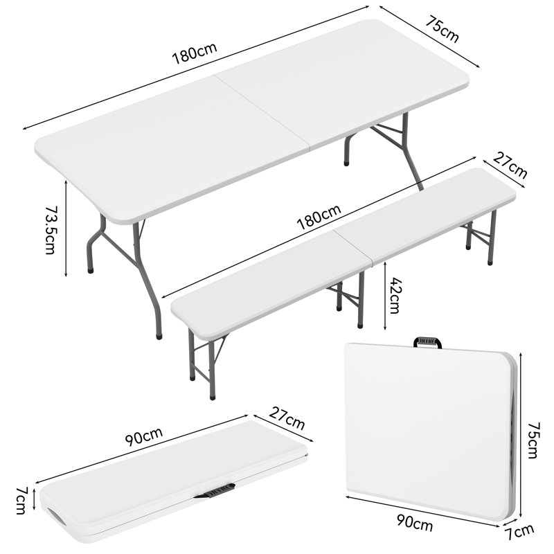 180cm Banquet Table