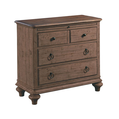 Dairine 36'' W Solid Wood Nightstand