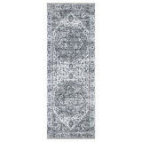 Washable Non-Slip Traditional Rug for Entryway, Hallway, Bathroom, and Kitchen  - Joane