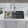 Kraus Bellucci 32 in. Undermount Single Bowl Kitchen Sink with Accessories