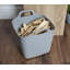 Wham Flexi-Store 15L Square Tub Graduated Cool Grey