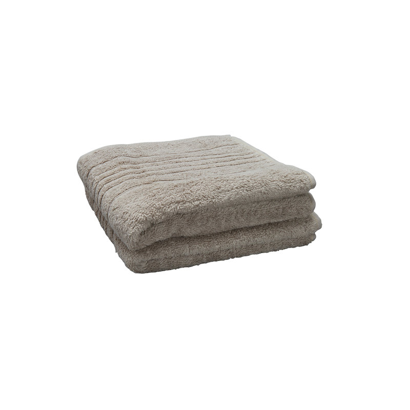 Jacquard Hand Towel, Brown