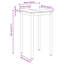 Standing Bar Table Engineered Wood-1038643639-1038643638