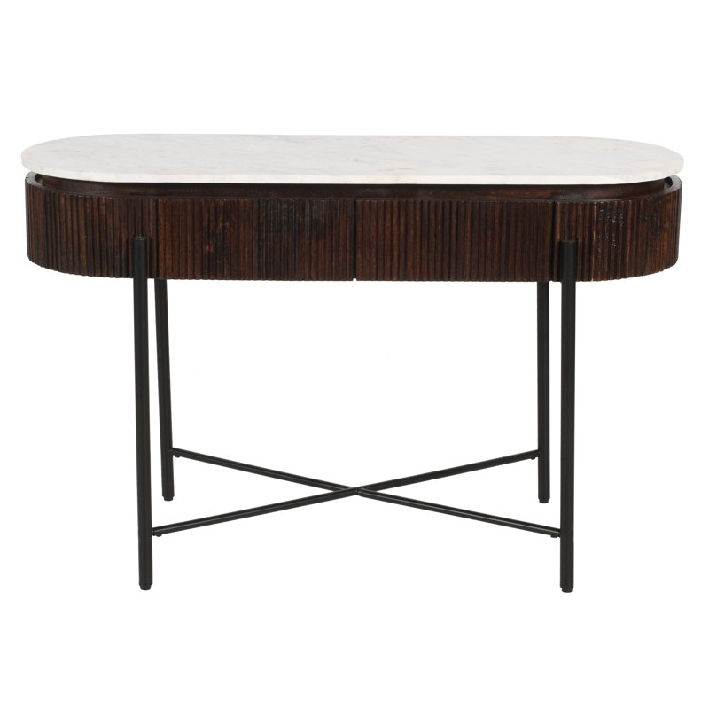 Ayonah 120cm Marble Top Console Table