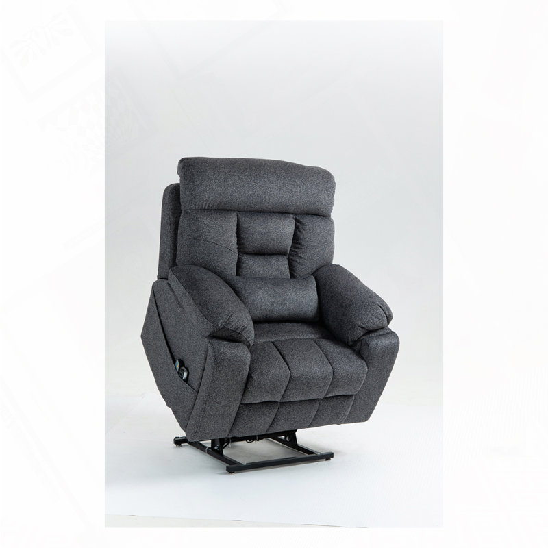 Electric Recliner Chair with Heating and Massage Functions, Dark Gray