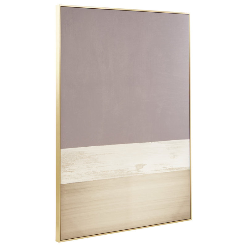 Floater Frame Painting on Wood