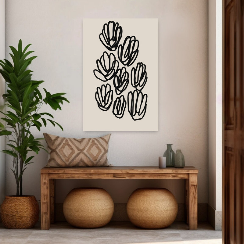 Art contemporain contemporain abstrait, H 48 po x l 32 po