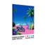 Paysage et nature Hawaï surf spécial moto palmiers plage vagues planches colorées-1973261451