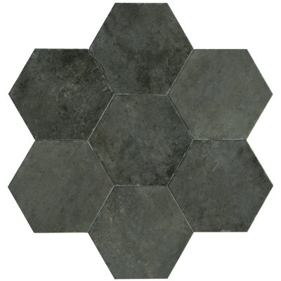 Zenith 9 X 11 In. Matte Porcelain Hexagon Wall And Floor Tile (8.07 Sq Ft/Case) - 16 Pack