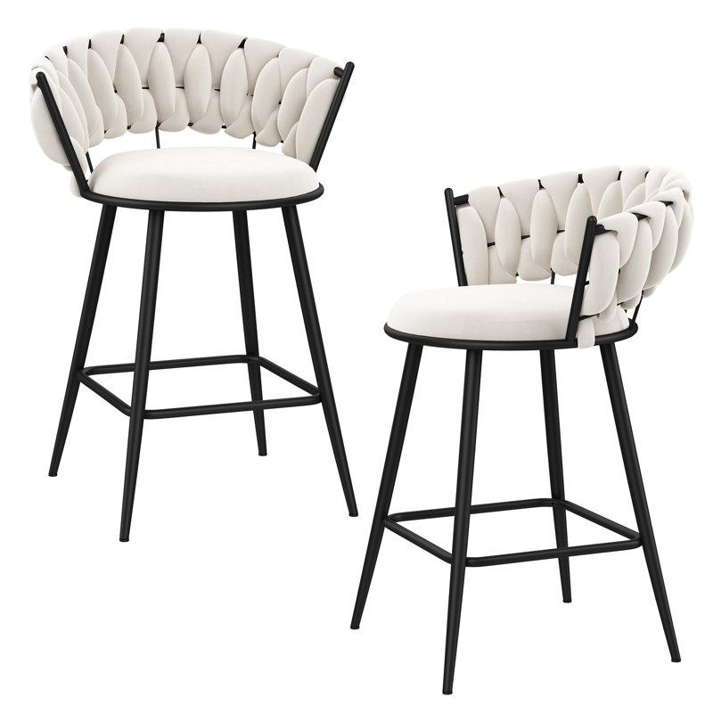 Upholstered Bar Stool, IVY, 66cm